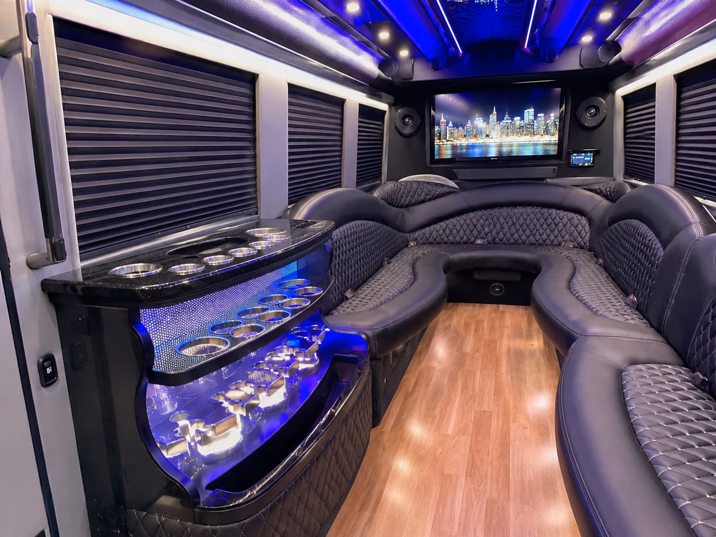 affordable dayton prom party bus prices split across your group