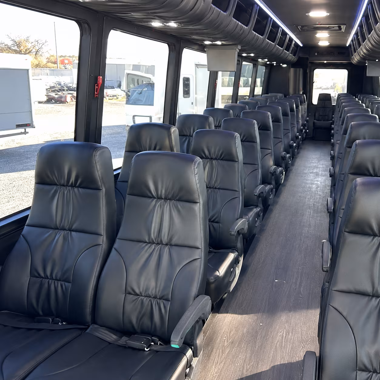 dayton airport shuttle bus rentals for private groups