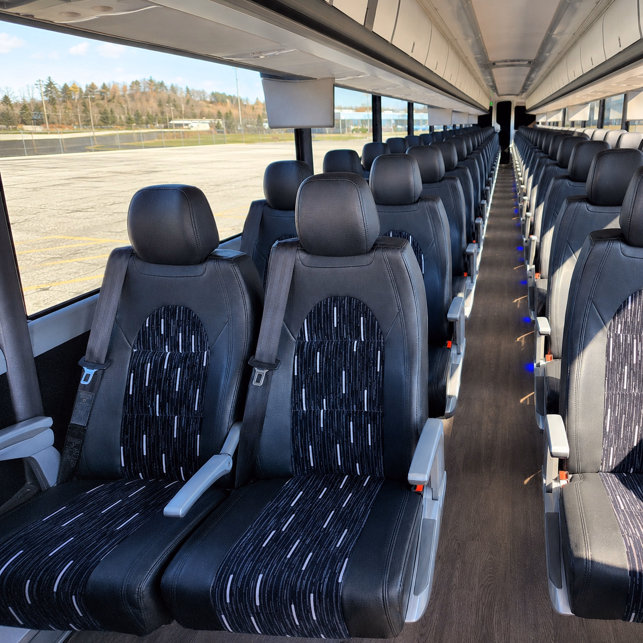 dayton bus rental service area