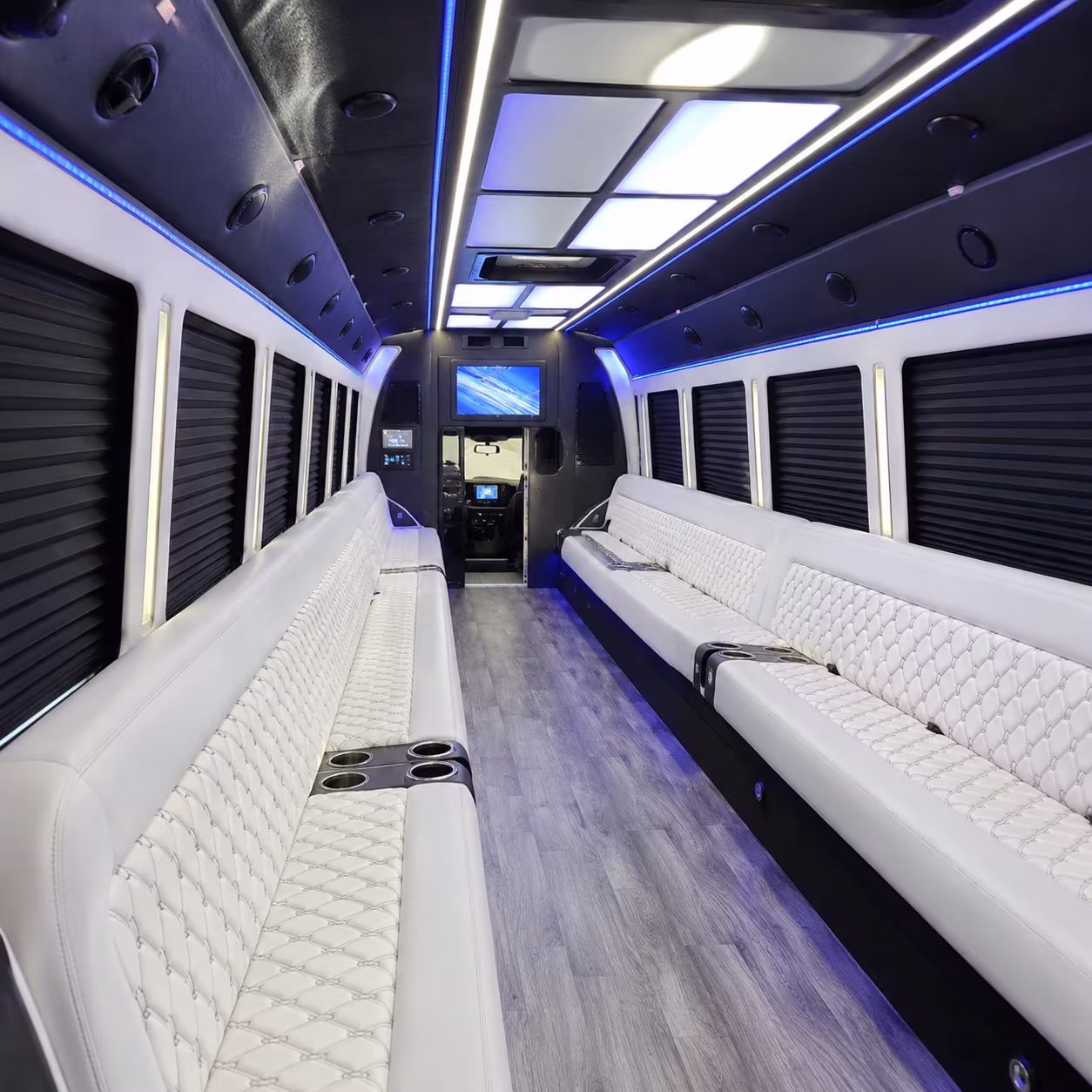 rent a dayton prom party bus or charter bus today