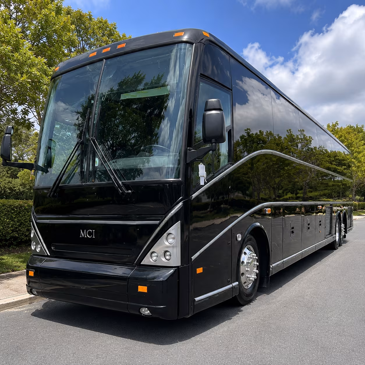 student athlete band and academic competition charter buses